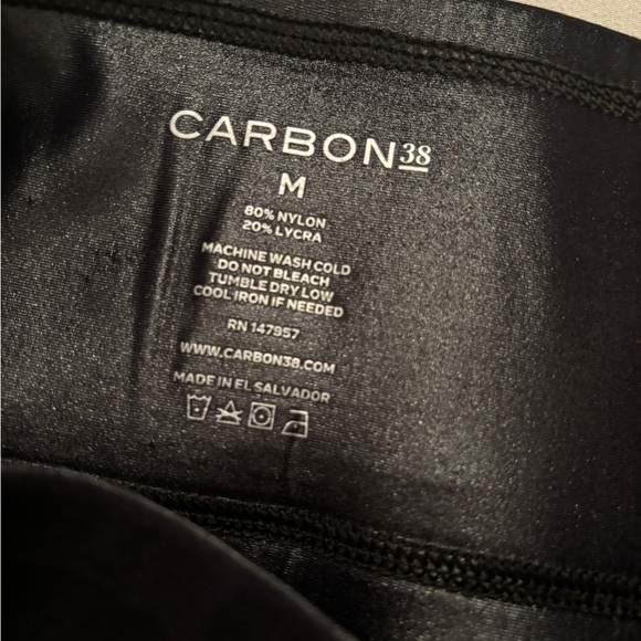 Carbon38 Takara Shine High Rise Full Length Black Leggings - Picture 8 of 8